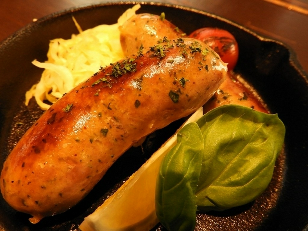 炭火焼きソーセージ