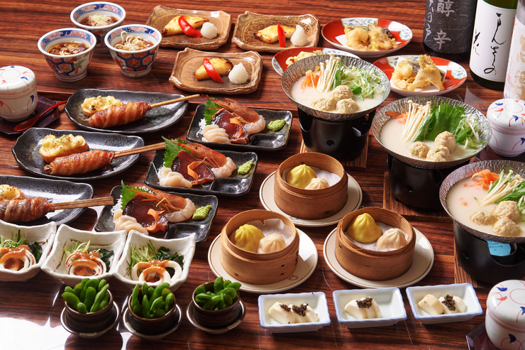 Premium Kaiseki Course featuring seasonal ingredients