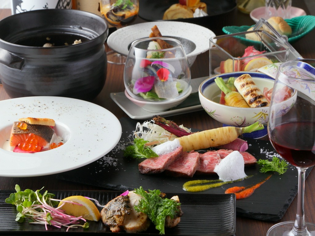 季節感満載のコース『真気ーSinkiー』