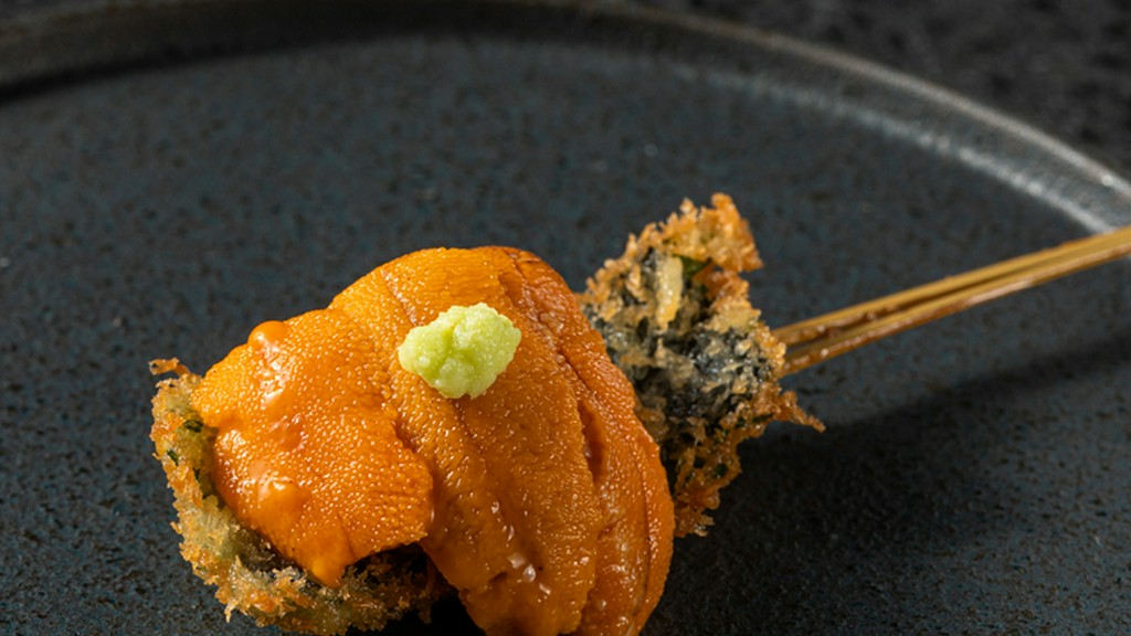 香り高き海苔と贅沢ウニの出合い『ウニ磯部』（北海道バフンウニ）