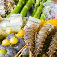日本中の美味しいものを、岡山の人に味わってもらいたいと、休日には全国各地の畑や漁港、酒蔵など駆け巡っている。先日は『北海道フェア』を開催し、お客様に大変ご好評いただいている。