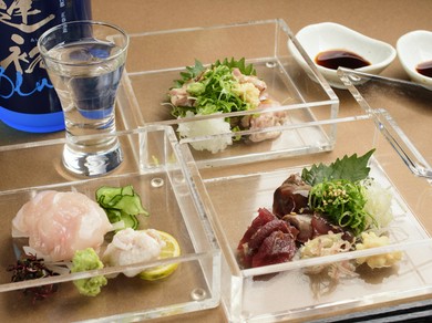こだわりの宮崎の焼酎を厳選、充実のラインナップ