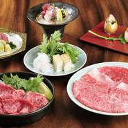 当店の主要食材である仙台牛を安定してお客様にご提供するために、仙台牛を1頭買いしています。料理人自らが、厳しい目利きで選んで仕入れています。