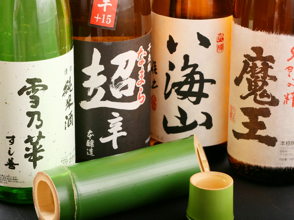 北海道を始め、各地から厳選される多彩な「日本酒」