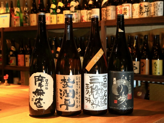 焼酎にこだわっている