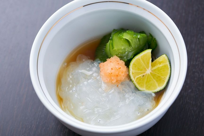 春先だけ出回る食材を使った『のれそれ』