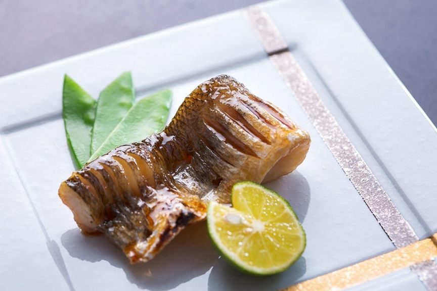 カマスの幽庵焼き