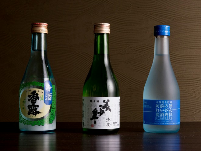日本酒にこだわっている
