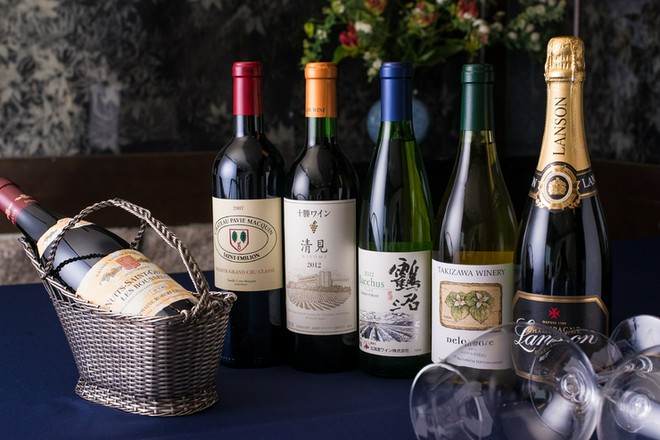 ワインにこだわっている