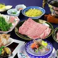 3日前の12時までに要予約
<サービス料込・税込>
※写真はイメージです。
※2名様より承ります
※1グループにつき同一メニューのご注文をお願いいたします（異なるメニューのご注文はお受け致しかねます）
※季節や仕入れ状況により料理内容が若干異なる場合がございます
※写真のお鍋は二人前です