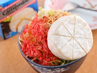 チーズがとろける『カマンベールもんじゃ焼き』