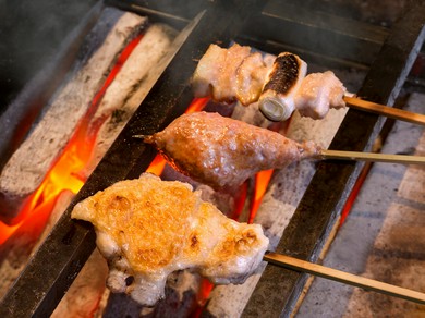 高知県土佐備長炭でじっくり焼いた極上の『焼鳥』