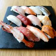  特選おまかせ寿司 12貫 sushi 12pc