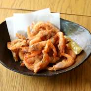 AMAEBI KARAAGE
deep fried sweet shrimp
