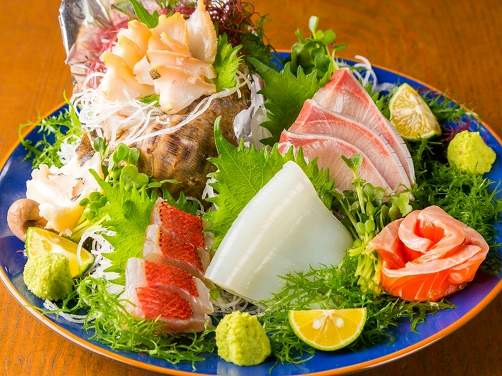 その日の「最高」を提供する刺身盛り合わせ