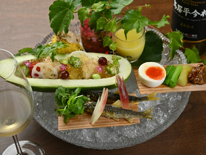 旬の食材にこだわっている