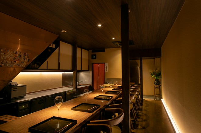 カウンター席がある