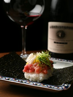 外国からのゲストのもてなしにもピッタリ。「和食×ワイン」