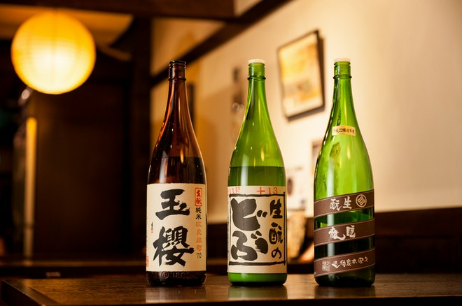 日本酒にこだわっている