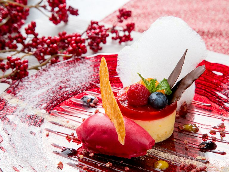 食後のお楽しみ『シェフ特製 自家製デザート』