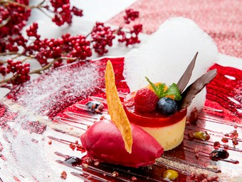 食後のお楽しみ『シェフ特製 自家製デザート』