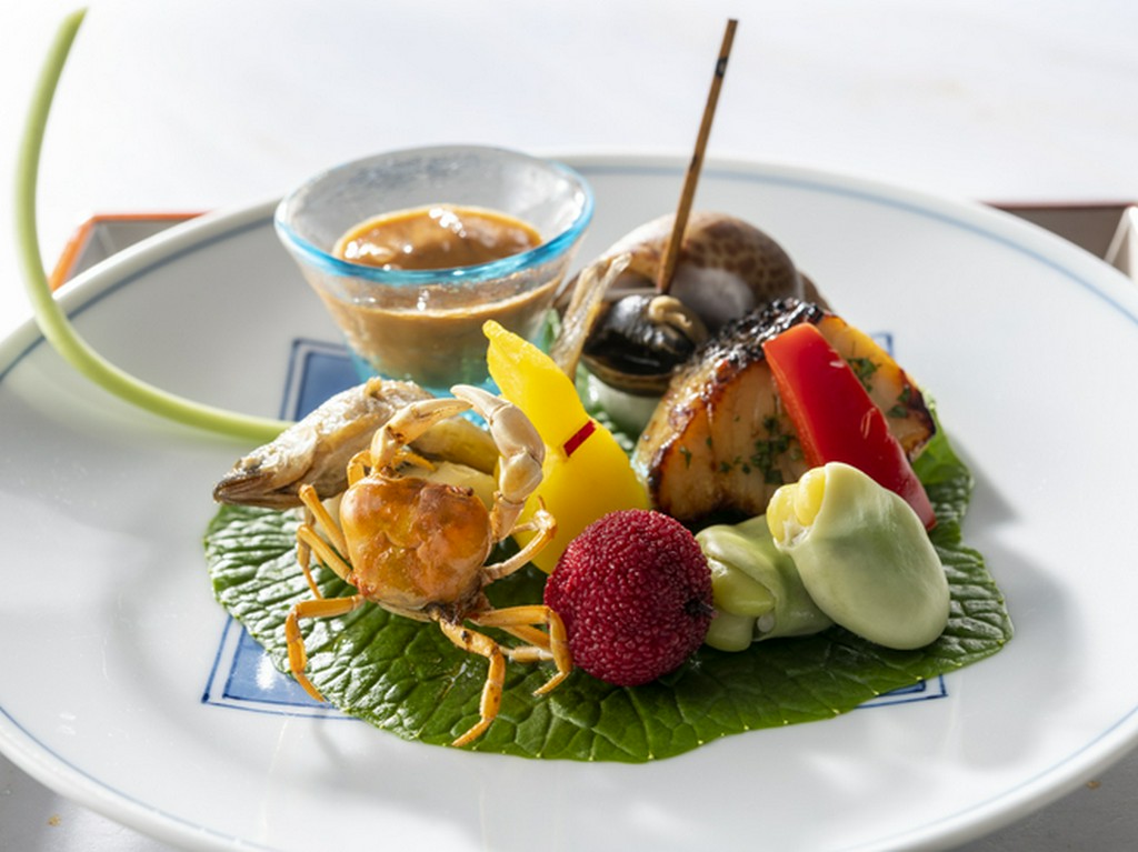 手の込んだ美しい料理