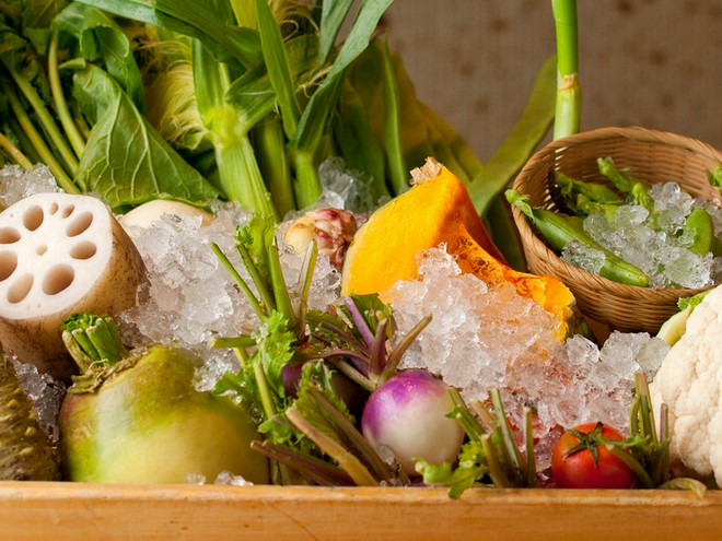 国産食材にこだわっている