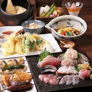 旬炉あわいでは最大8名様までの団体様にご対応させて頂いております。
普段使いの食事はもちろん、軽い接待やご会食にも是非。
6名様以上からお食事のコースもご用意しております。