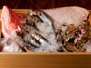宮城県気仙沼を中心とした三陸産の鮮魚が毎日届きます