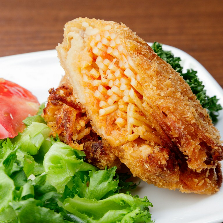 スパゲッティナポリタンコロッケ