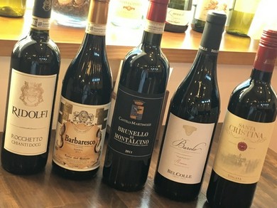 リーズナブルな価格で料理に合ったワインを堪能できる