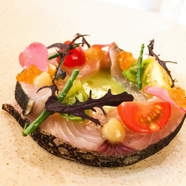 『旬の鮮魚のカルパッチョ』