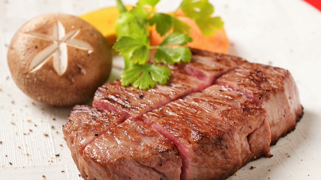 5種類の肉部位と3種類の肉量から選択可能。低温調理で仕上げた極上の逸品『厚切ステーキ』