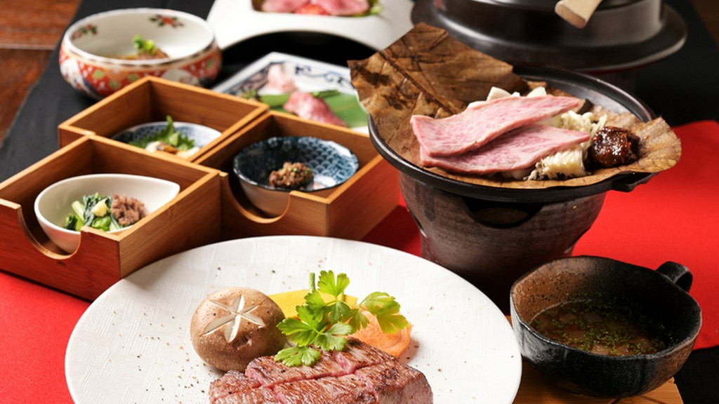 厳選された飛騨牛を使用。最高級の素材だからこそシンプルに