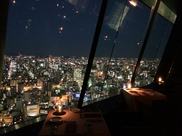1つ1つの灯りがロマンチックな時間を演出する名古屋の夜景