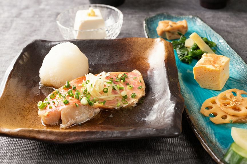 金目鯛の煮付け定食