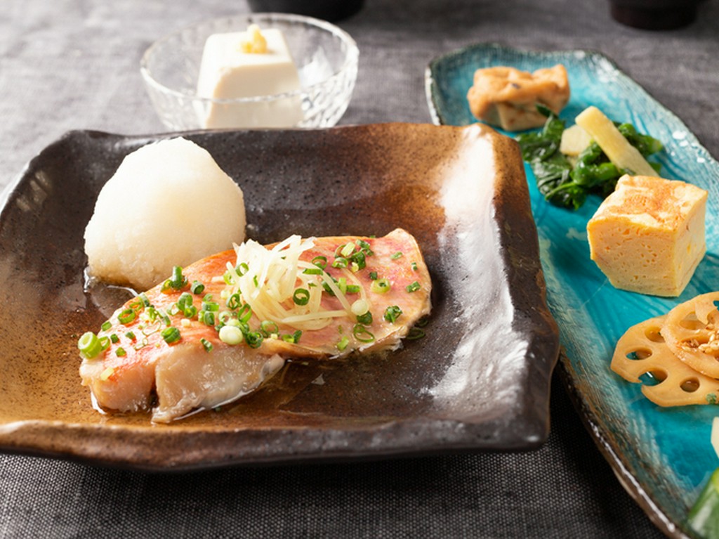 金目鯛の煮付け定食