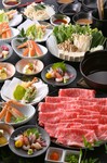 地元新潟のくびき牛を使用した『しゃぶしゃぶ』