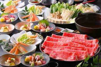 くびき牛しゃぶしゃぶコース