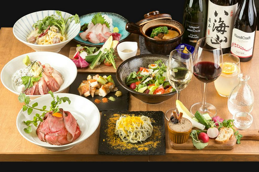 グルメ女子、必見！　ヘルシーで鮮度抜群な創作料理を味わえます