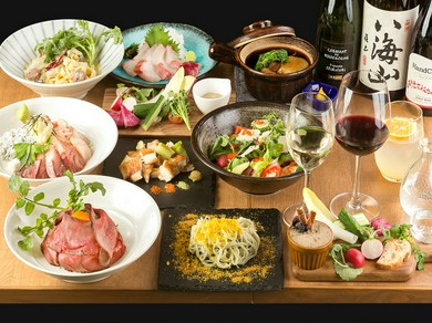 グルメ女子、必見！　ヘルシーで鮮度抜群な創作料理を味わえます