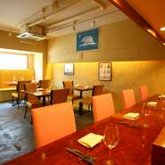 アットホームな雰囲気のレストラン