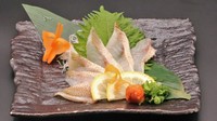 日本海ののどぐろを炙ることでさらに脂のうまみを引き出しました。