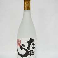 白麹を使った、すっきりとした味の麦焼酎です。