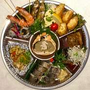 これでもか！と海鮮を入れてみました。
ボリュームたっぷりです。