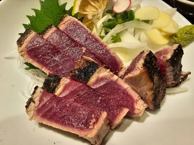 高知へ来たなら♪ カツオのタタキ