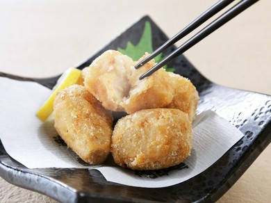 珍しい！オープン以来愛される名物料理『里芋唐揚げ』