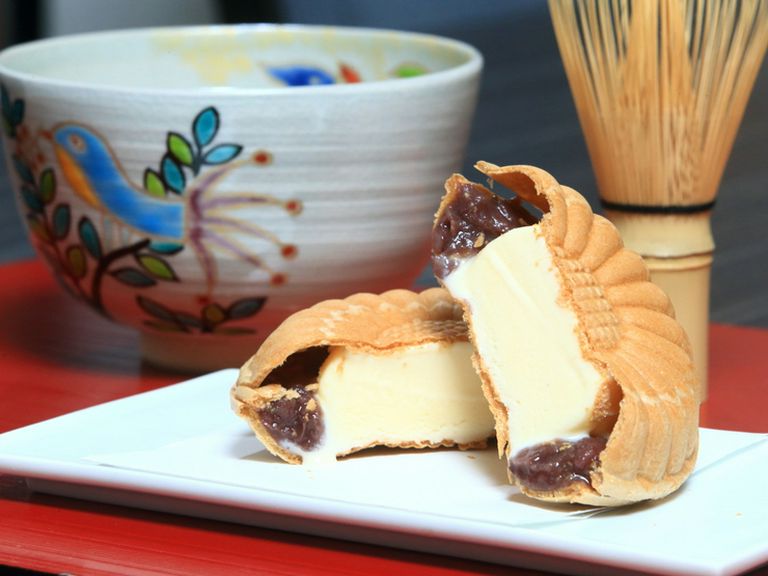 食後のお楽しみ。どこか懐かしい甘さがあとをひく『自家製アイス最中』