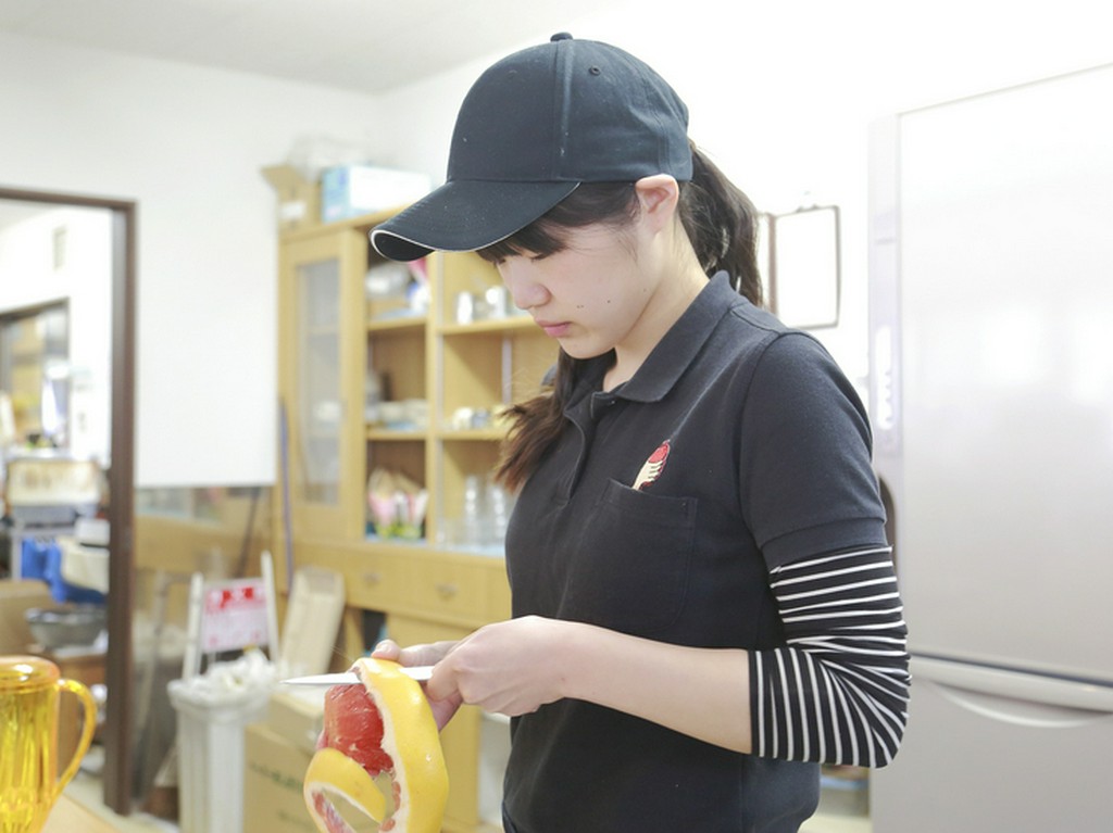 お客さまの笑顔を想像して料理をつくる