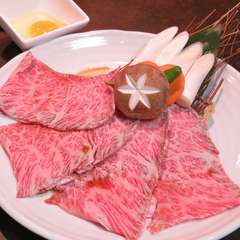 宮崎牛炙りすき焼きロース